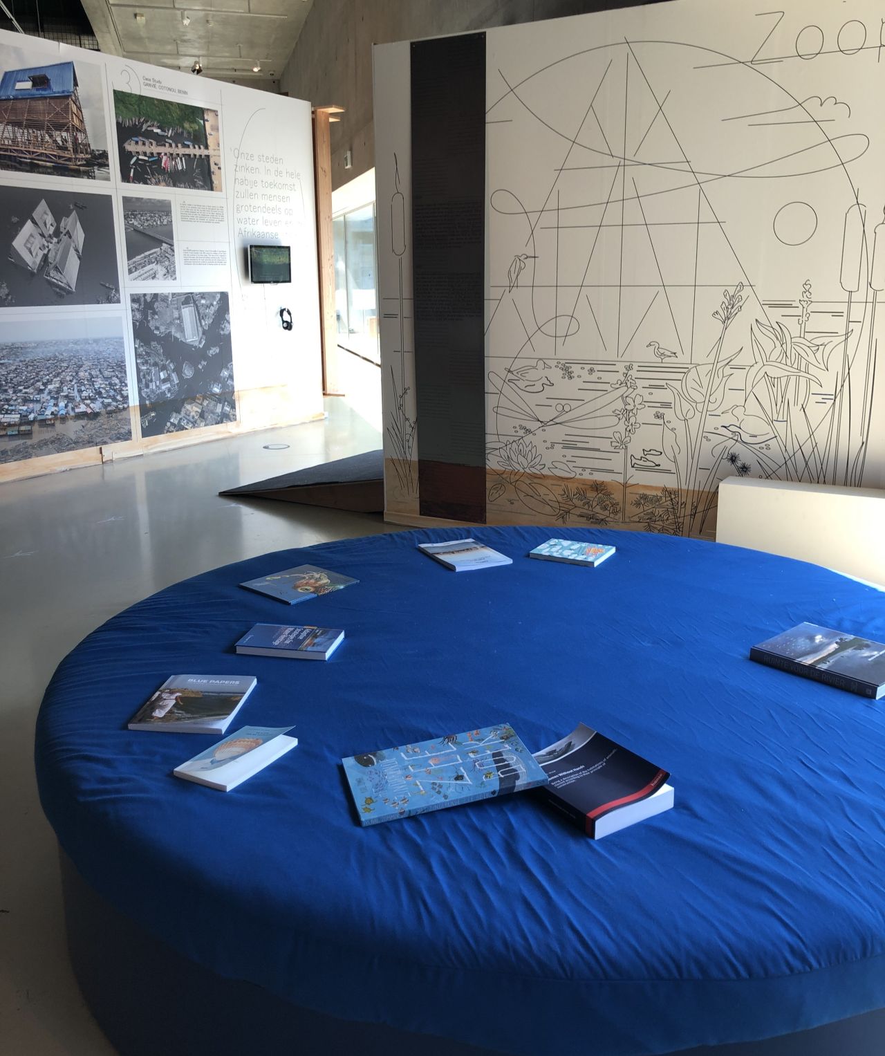 ▴ Water Cities Rotterdam exhibition, Nieuwe Instituut